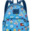 Bags And Totes * | Disney Loungefly Backpack Disney Parks Chibi Light Blue