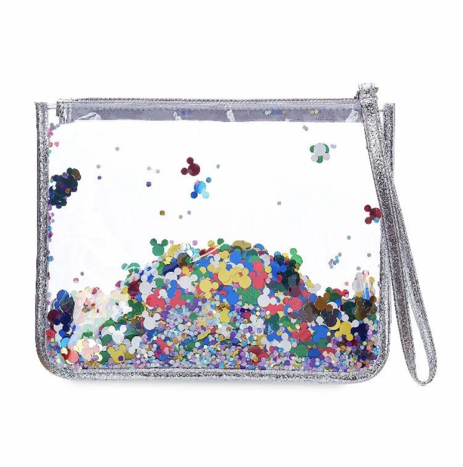 Accessories * | Disney Cosmetic Pouch Bag Mickey Mouse Confetti