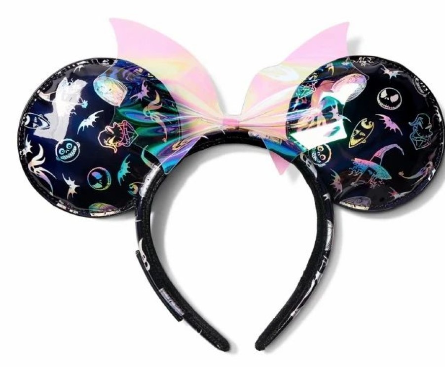 Hats * | Disney Loungefly Ears Headband The Nightmare Before Christmas