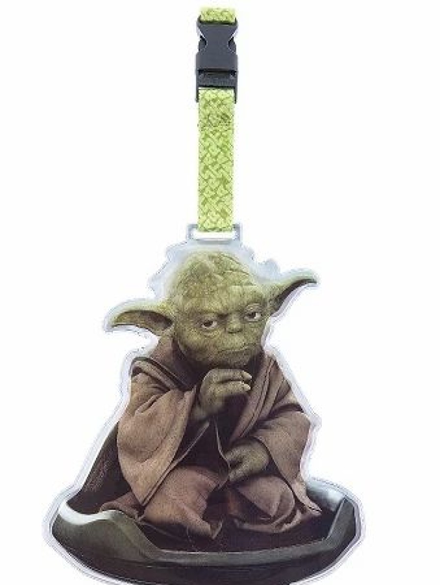 Bags And Totes * | Disney Luggage Bag Tag Yoda Star Wars