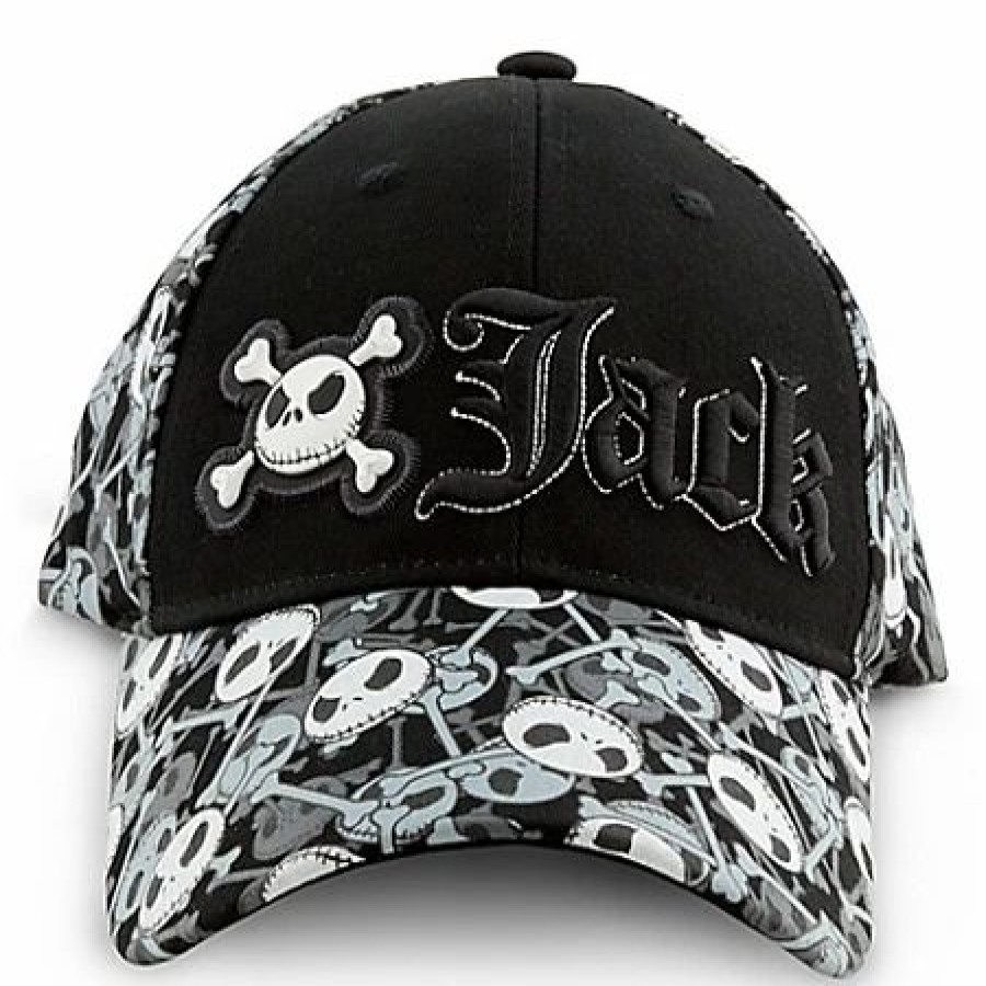 Hats * | Disney Hat Baseball Cap Jack Skellington Raised