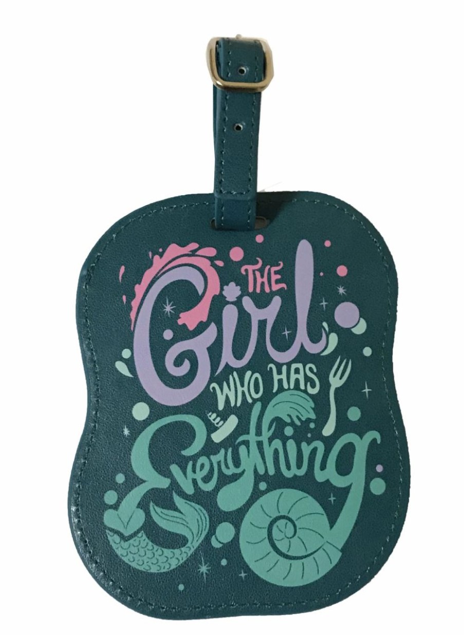 Bags And Totes * | Disney Luggage Bag Tag Ariel The Girl Who Has Everything