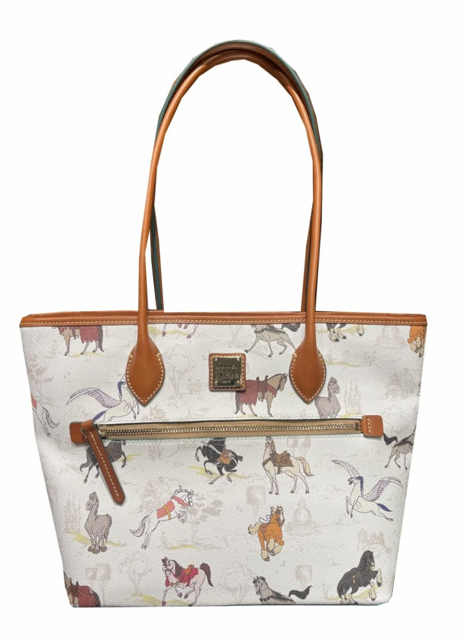 Bags And Totes * | Disney Dooney & Bourke Bag The Disney Steeds Horses Tote