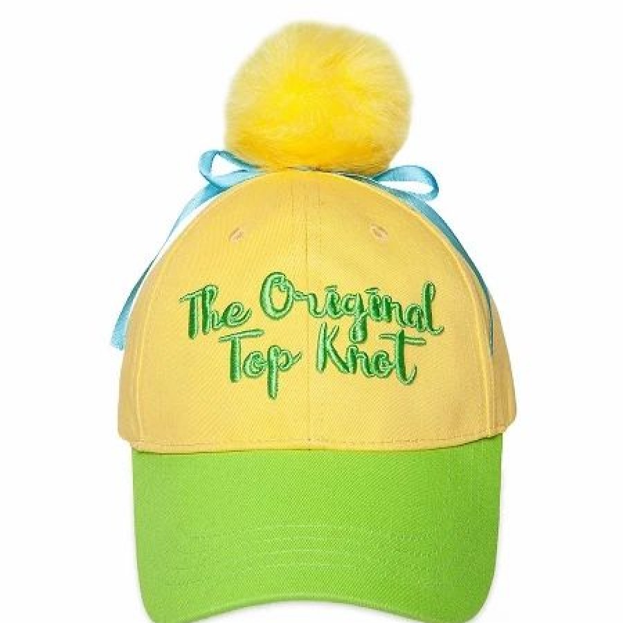 Hats * | Disney Hat Baseball Cap Tinker Bell The Original Top Knot