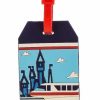 Bags And Totes * | Disney Luggage Bag Tag Tag Monorail Disney Parks