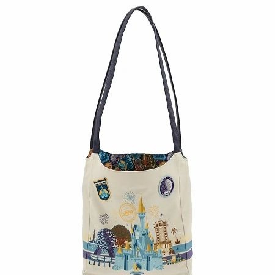 Bags And Totes * | Disney Tote Bag Walt Disney World Passport Canvas