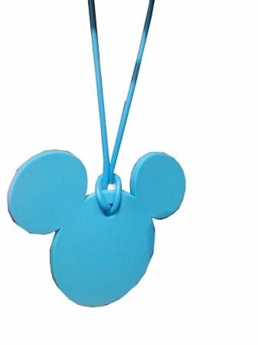 Bags And Totes * | Disney Luggage Bag Tag Mickey Mouse Icon Blue