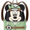 Bags And Totes * | Disney Loungefly Backpack Safari Minnie Mouse Animal Kingdom