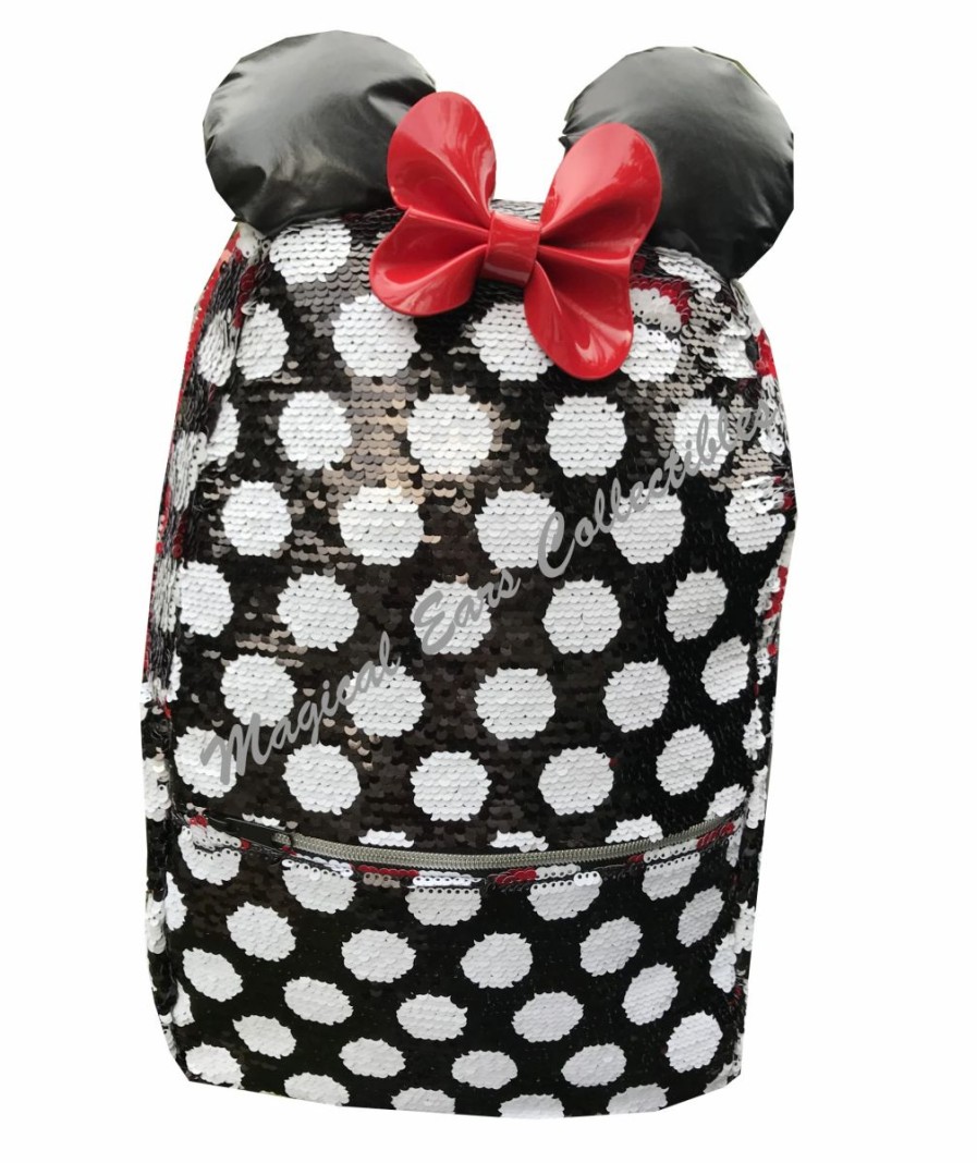 Bags And Totes * | Disney Backpack Bag Minnie Mouse Sequined Color Change