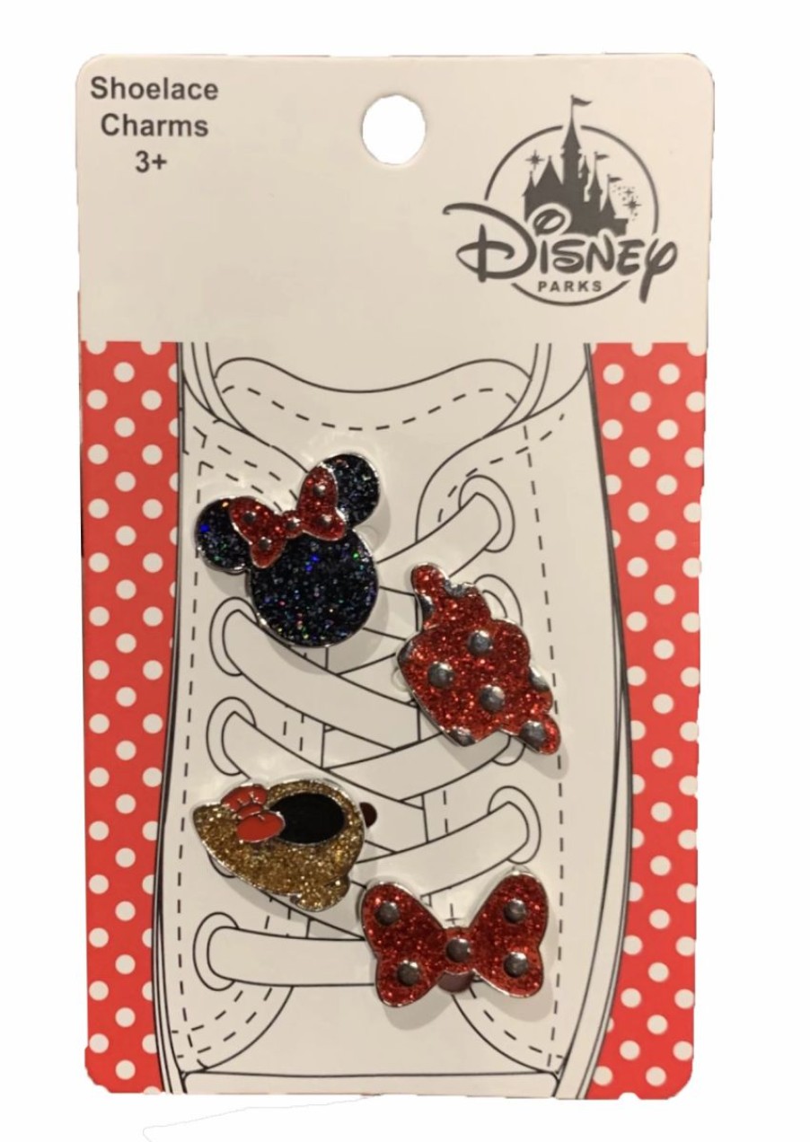 Accessories * | Disney Shoelace Charms Minnie Mouse