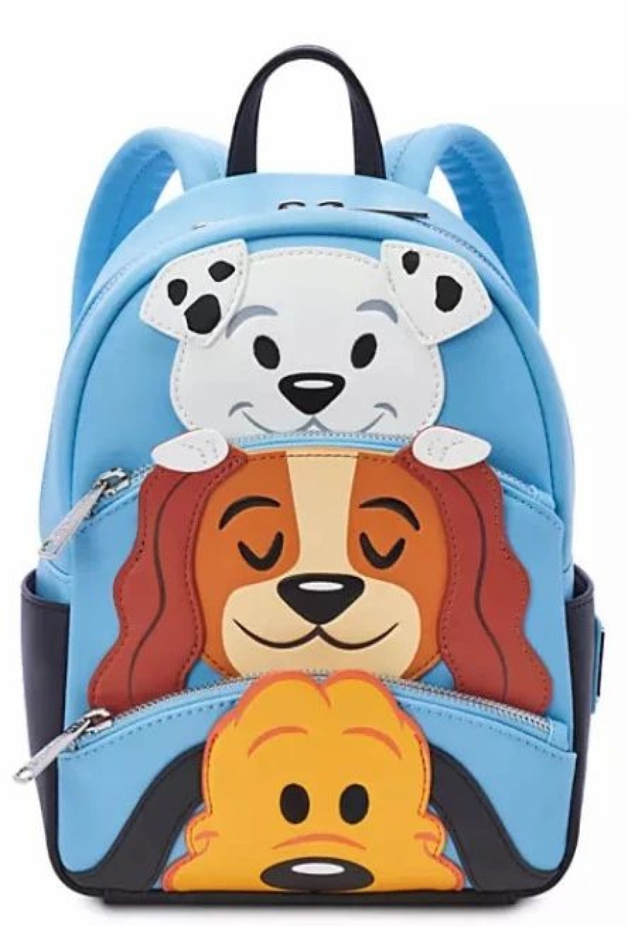 Bags And Totes * | Disney Loungefly Backpack Disney Dogs Blue