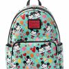 Bags And Totes * | Disney Loungefly Backpack Mickey And Minnie Parks Food