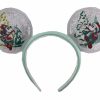 Hats * | Disney Ears Headband 2022 Holiday Snow Globe Mickey & Minnie