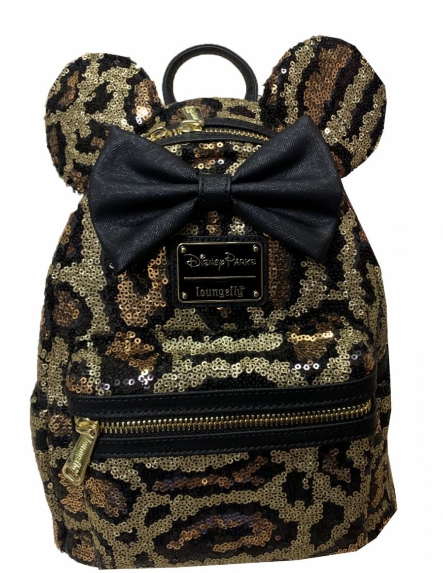 Bags And Totes * | Disney Loungefly Backpack Animal Kingdom Sequined