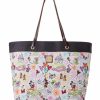 Bags And Totes * | Disney Dooney & Bourke Bag Sketch Reversible Nylon Tote