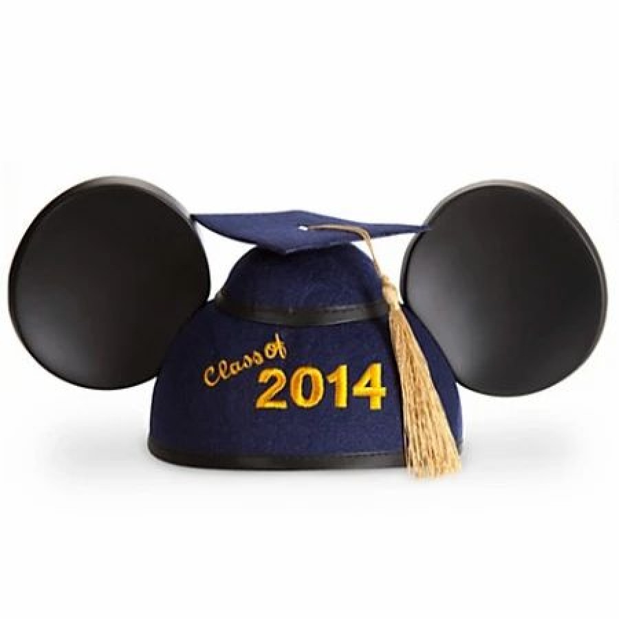 Hats * | Disney Hat Graduation Ears Cap Class Of 2014