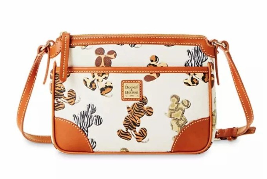 Bags And Totes * | Disney Dooney & Bourke Bag Mickey Mouse Animal Print Crossbody