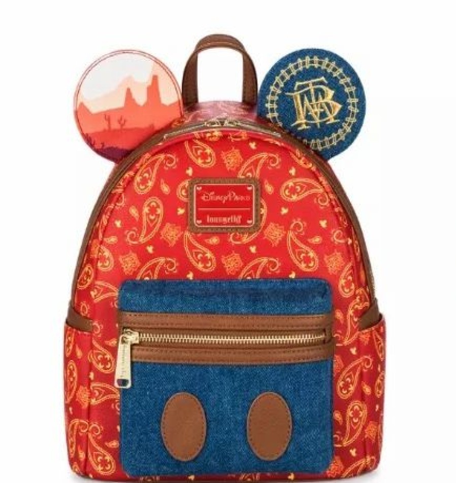 Bags And Totes * | Disney Loungefly Backpack Main Attraction Thunder Mountain