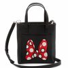 Bags And Totes * | Disney Crossbody Bag Minnie Mouse Bow Black