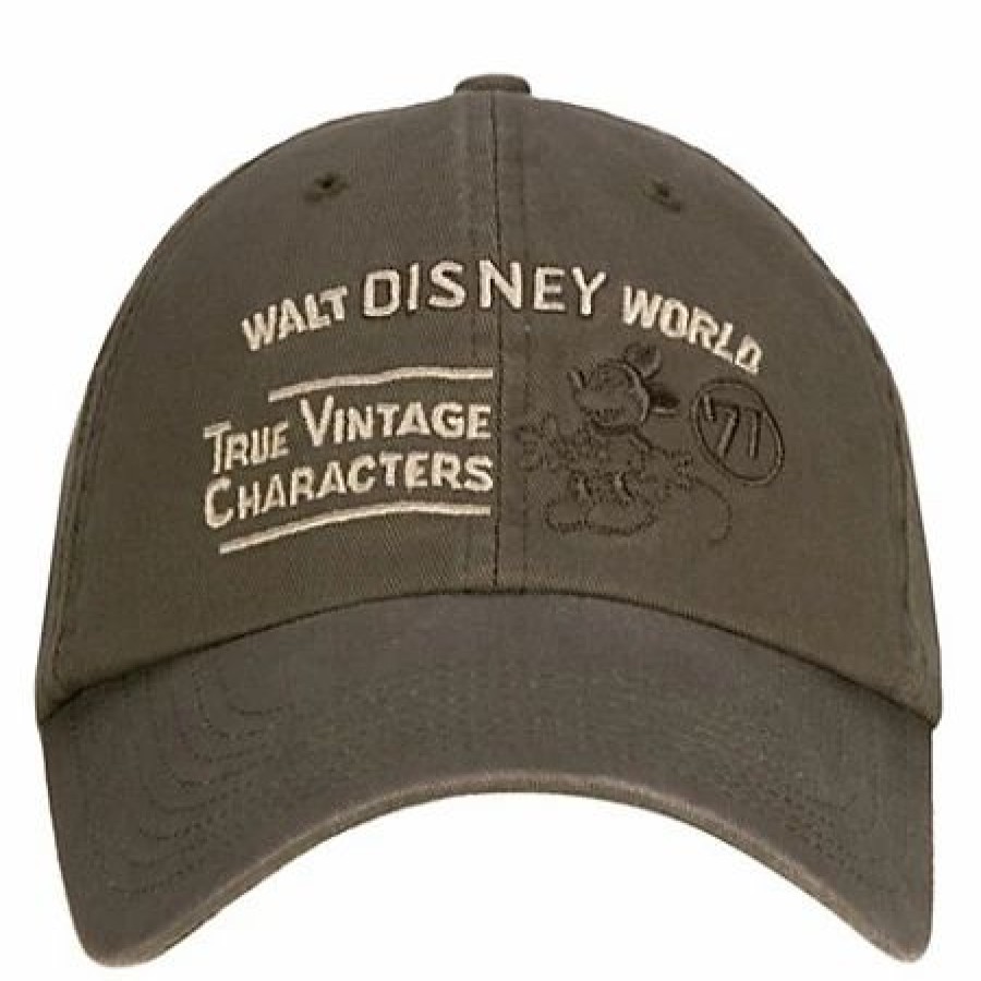 Hats * | Disney Hat Baseball Cap Mickey Mouse True Vintage Characters