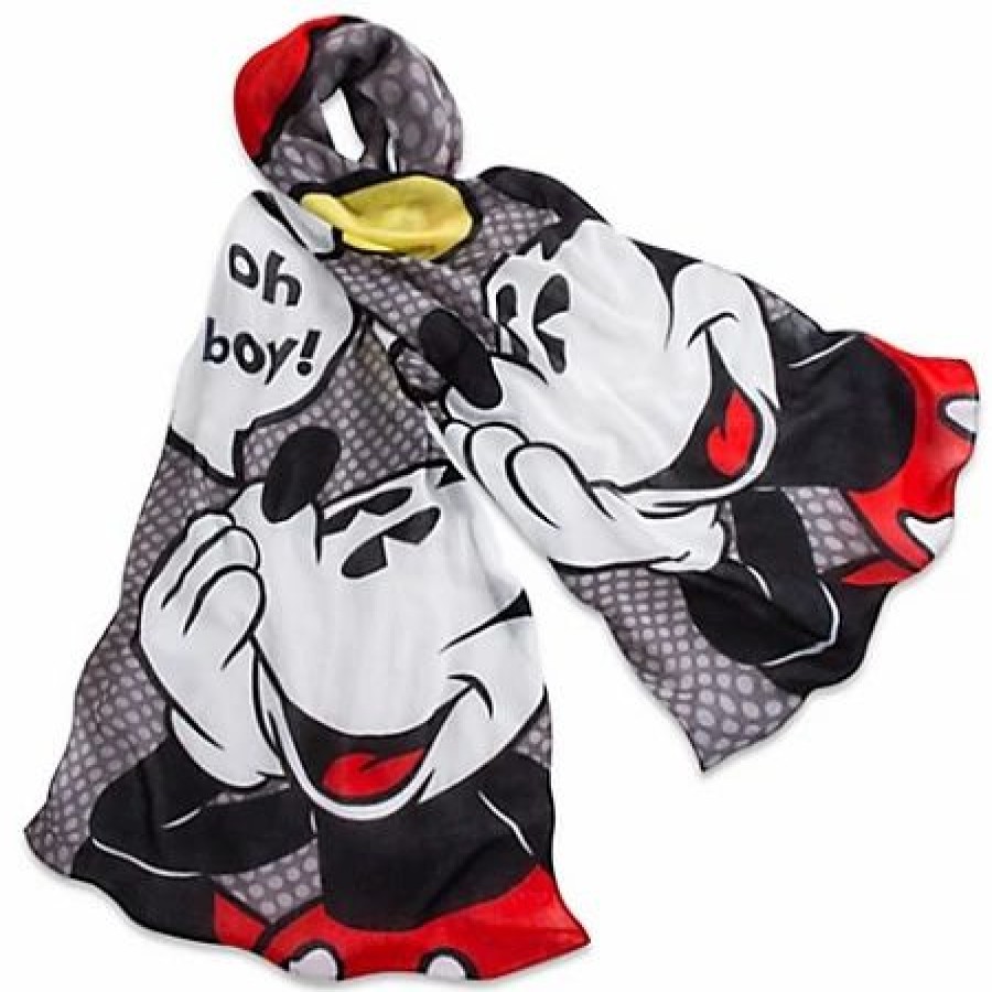 Accessories * | Disney Scarf Mickey Mouse Oh Boy