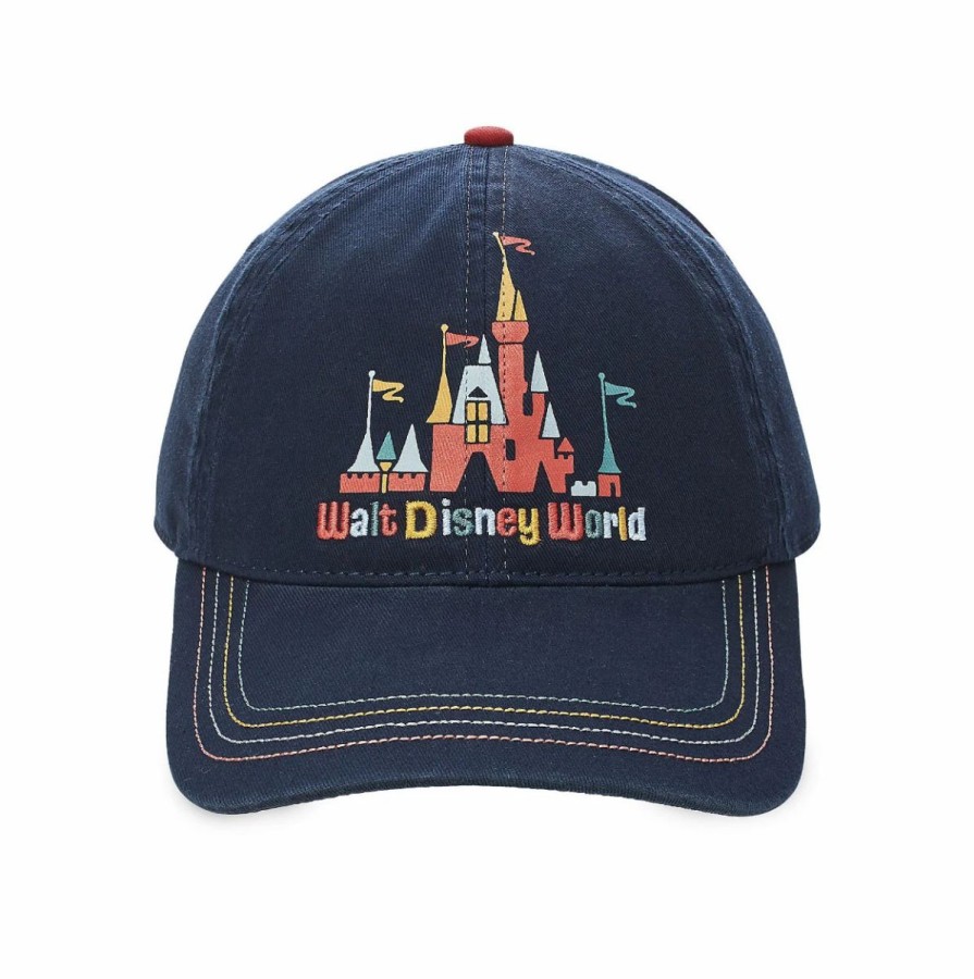 Hats * | Disney Hat Baseball Cap Fantasyland Castle Most Magical Place