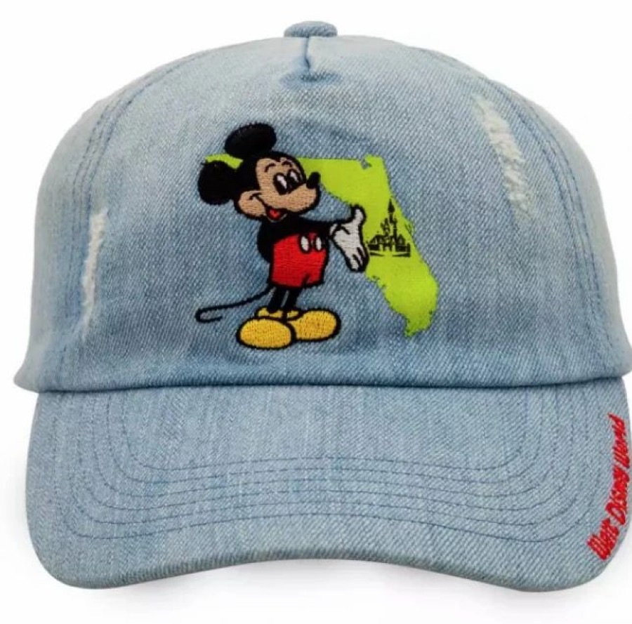 Hats * | Disney Hat Baseball Cap 50Th Anniversary Mickey And Florida