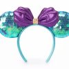 Hats * | Disney Ears Headband Minnie Mouse Ariel Sequin