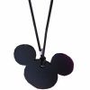 Bags And Totes * | Disney Luggage Bag Tag Mickey Mouse Icon Black