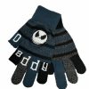 Hats * | Disney Knit Gloves Bone Daddy Jack Skellington