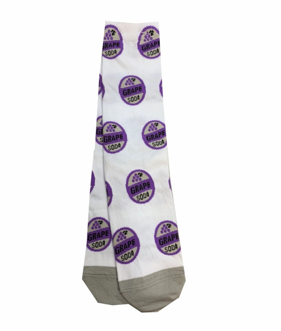 Socks * | Disney Socks For Adults Pixar Up Grape Soda