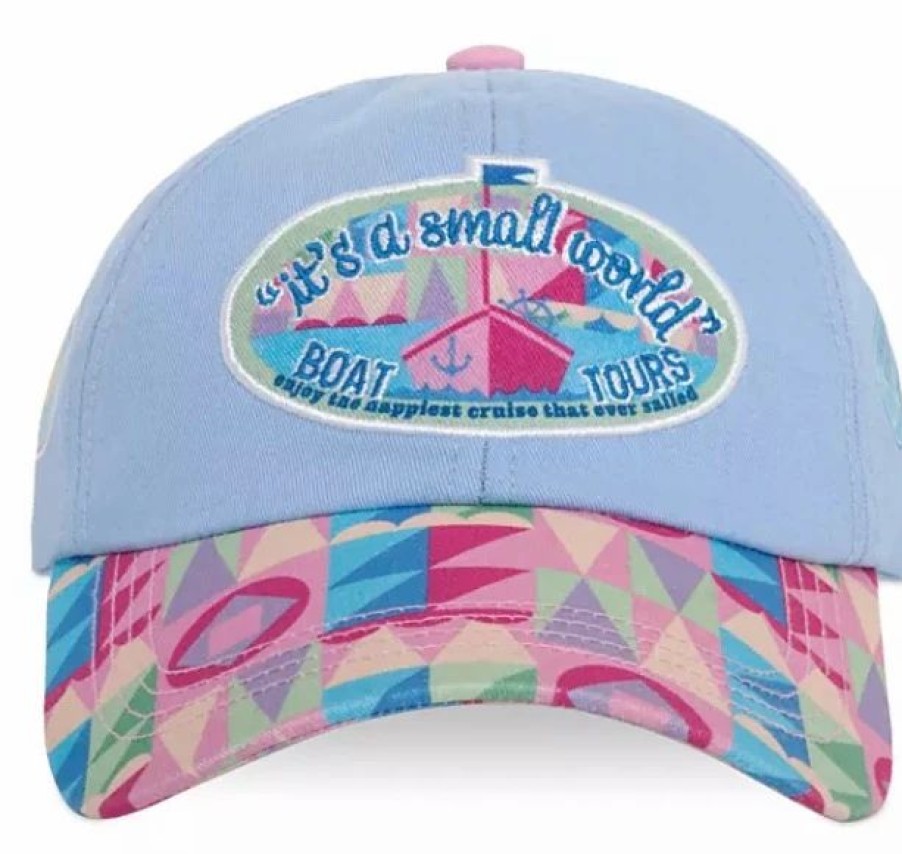 Hats * | Disney Hat Baseball Cap It'S A Small World Boat Tours