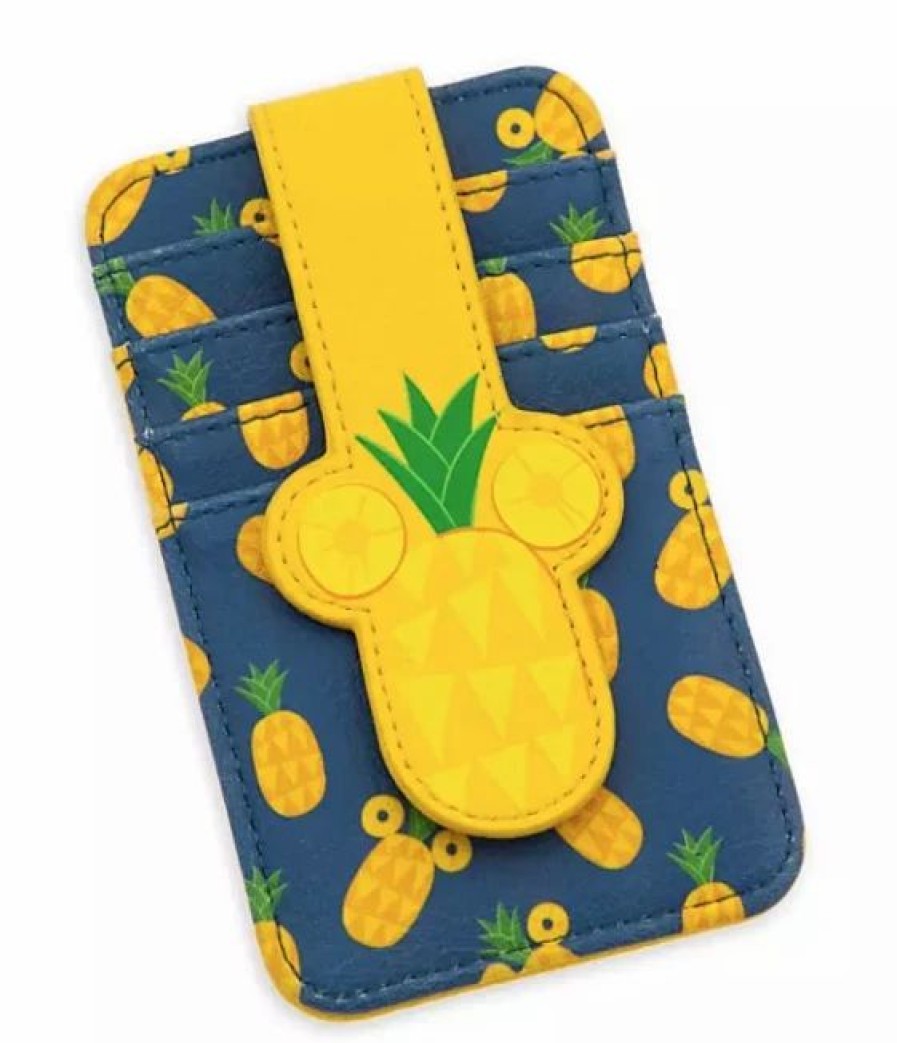 Accessories * | Disney Credit Card Holder Mickey Mouse Pineapple