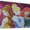 Accessories * | Disney Wallet Princess Glitter Pink