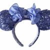 Hats * | Disney Ears Headband Minnie Mouse Sequined Iris