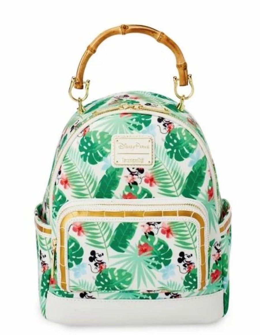 Bags And Totes * | Disney Loungefly Backpack Mickey And Minnie Tropical