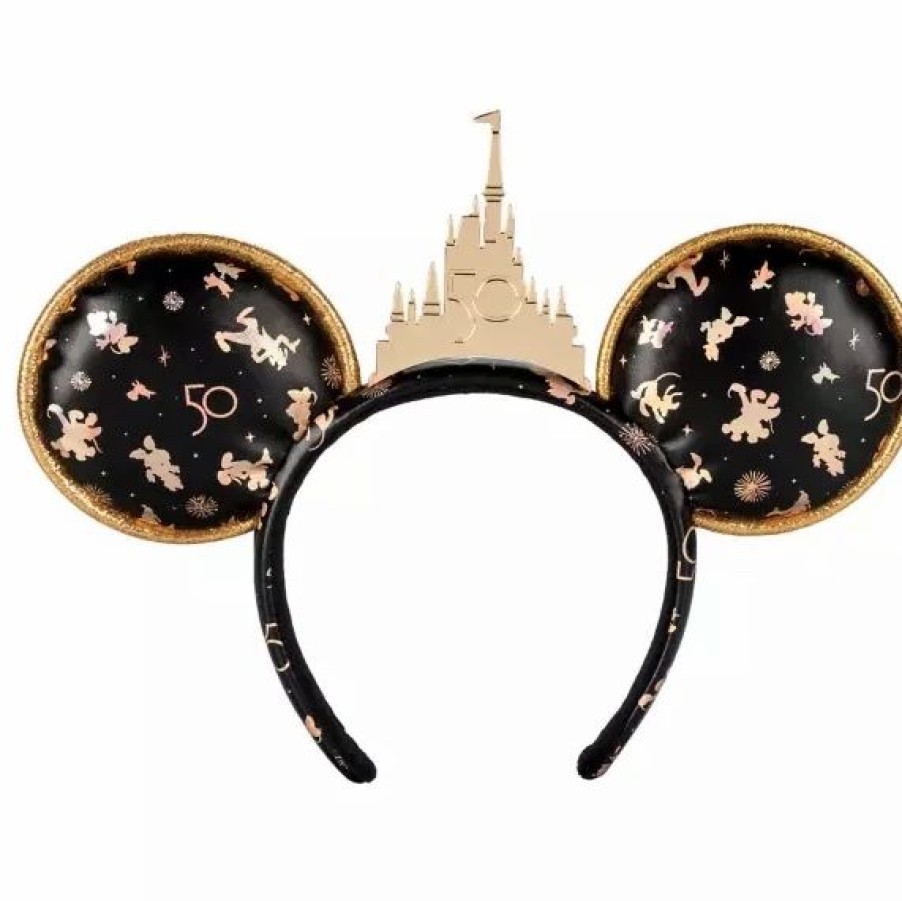 Hats * | Disney Ears Headband 50Th Anniversary Grand Finale