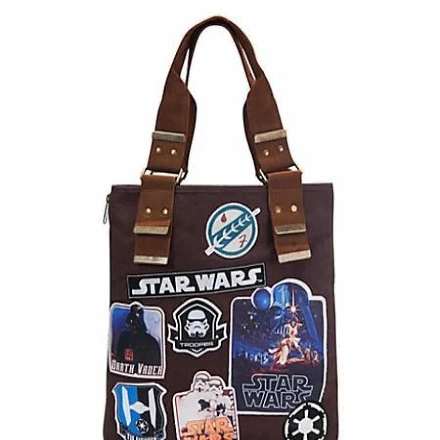 Bags And Totes * | Disney Tote Bag Star Wars Patches