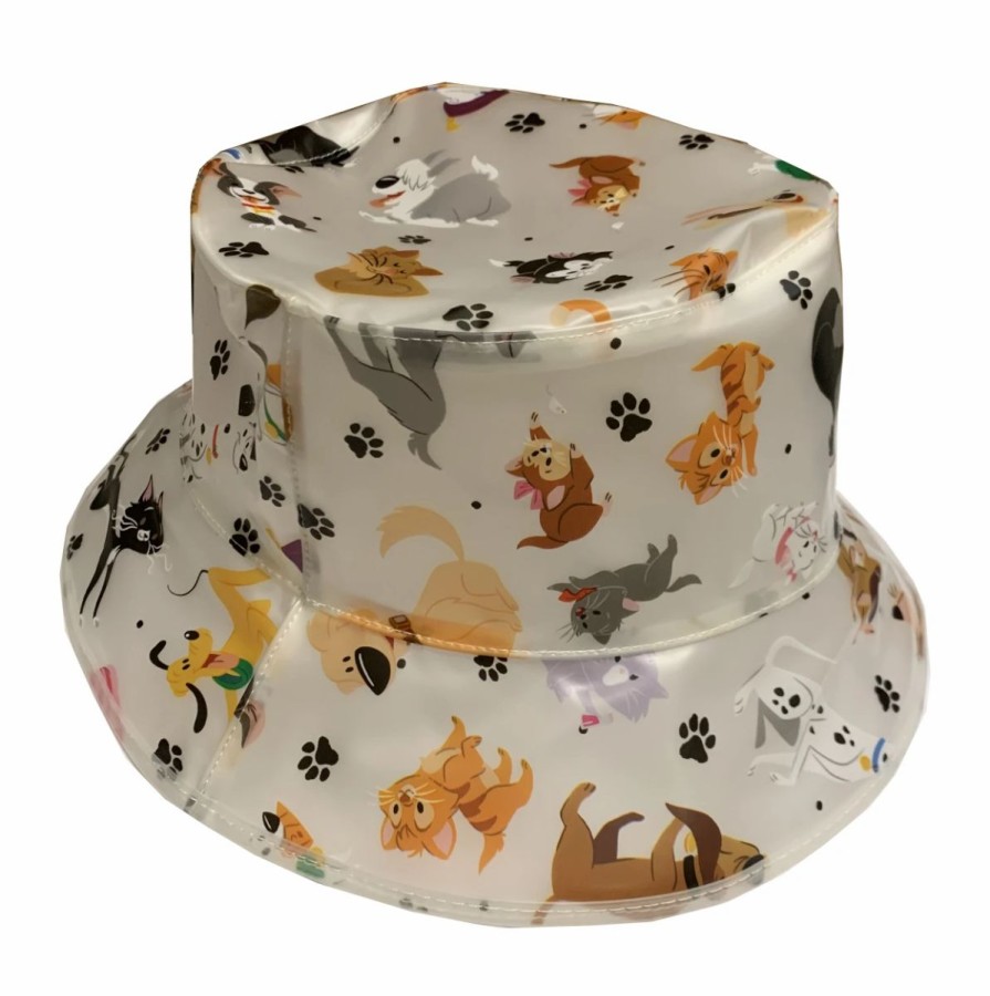 Hats * | Disney Rain Hat For Women Reigning Cats And Dogs