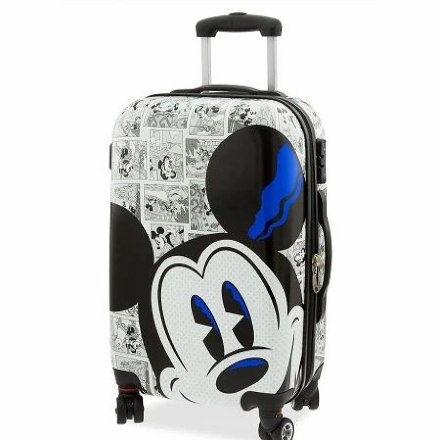 Bags And Totes * | Disney Rolling Luggage Mickey Mouse Comic Small