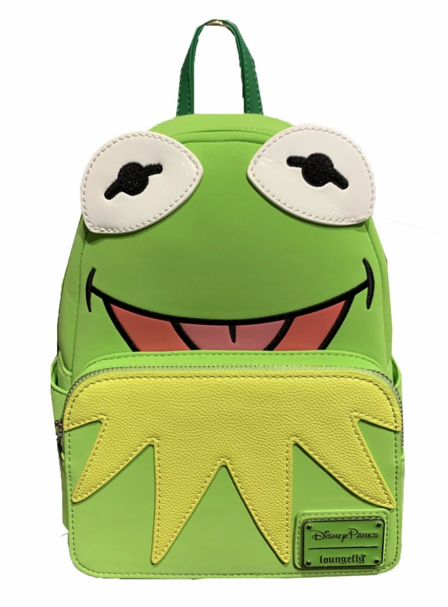 Bags And Totes * | Disney Loungefly Backpack Kermit Muppets