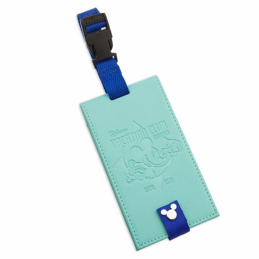 Bags And Totes * | Disney Luggage Bag Tag Disney Vacation Club Mickey Mouse