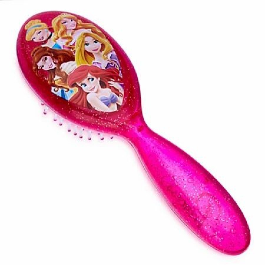 Accessories * | Disney Hairbrush Princess 5 Princesses Pink