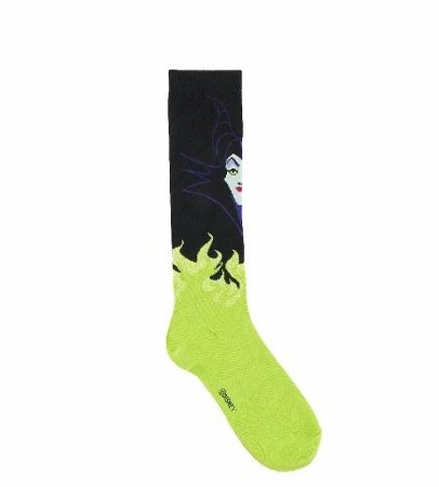 Socks * | Disney Socks For Women Maleficent Sleeping Beauty