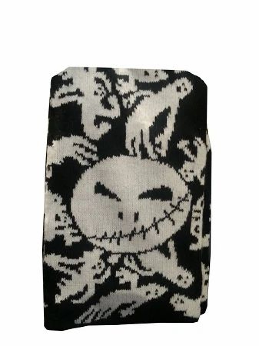 Accessories * | Disney Knit Scarf Jack Skellington Nightmare Before Christmas