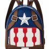 Bags And Totes * | Disney Loungefly Backpack Captain America