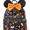 Bags And Totes * | Disney Loungefly Backpack Minnie Mouse Halloween