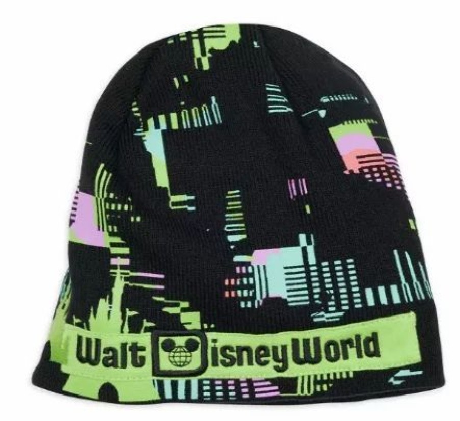 Hats * | Disney Beanie For Adults Walt Disney World Vibrant