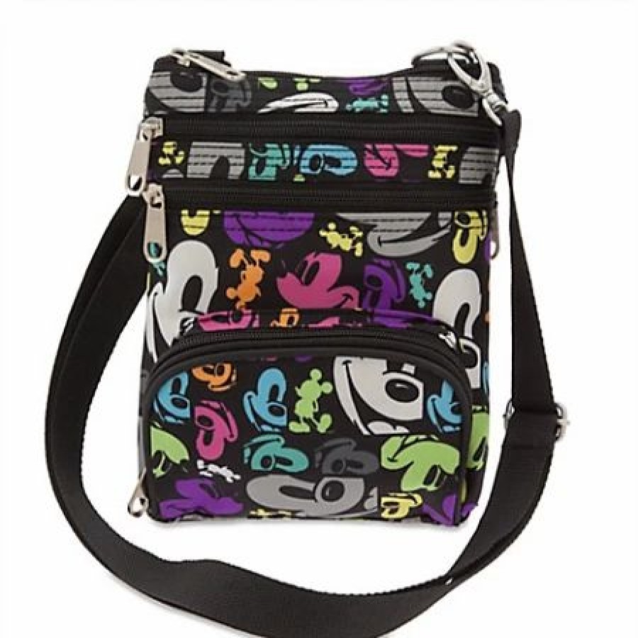 Bags And Totes * | Disney Crossbody Bag Mickey Mouse Colorful Pop Art