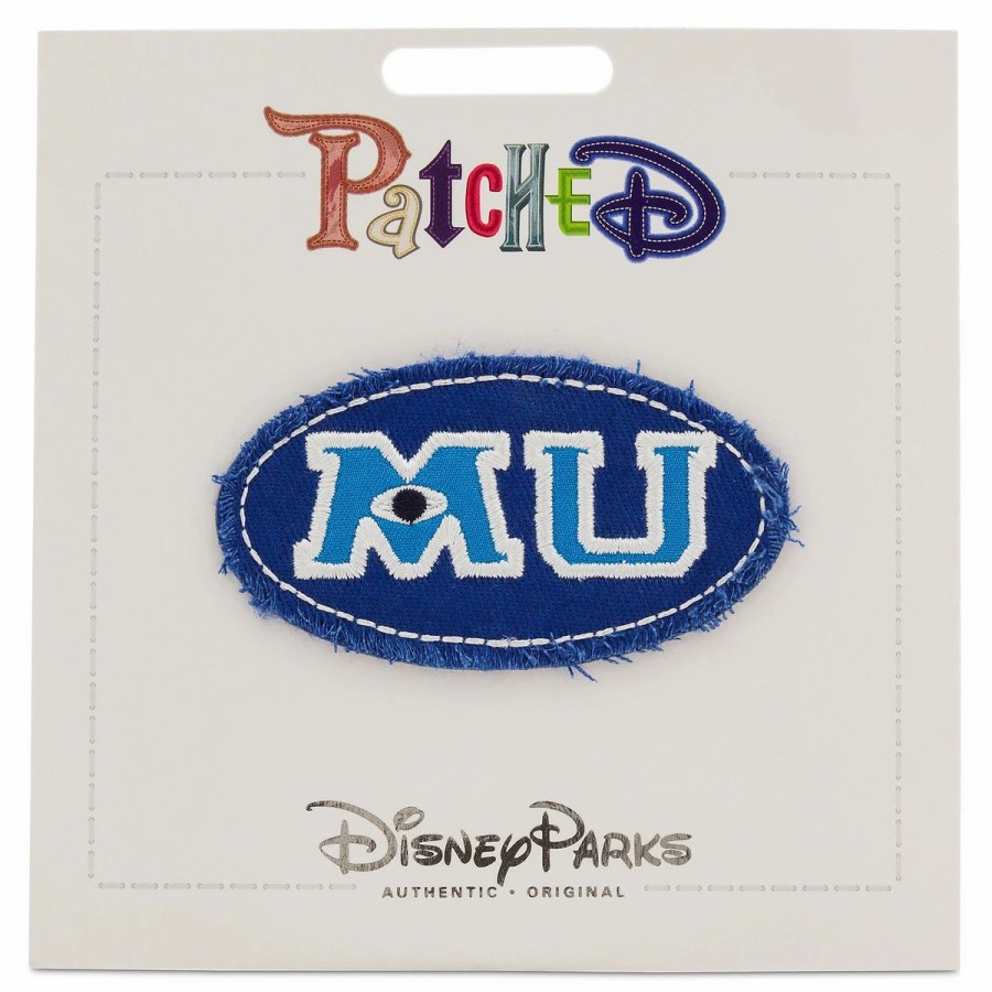 Accessories * | Disney Iron On Patch Patched Monsters University